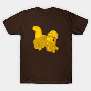 Ancient Golden Indigenous Sloth art T-Shirt